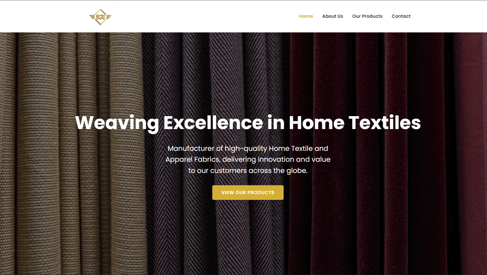 Sri Grishma Enterprises website designed and developed by Codynex Technology